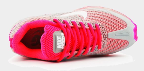 Nike Air Max 360 серо-розовые