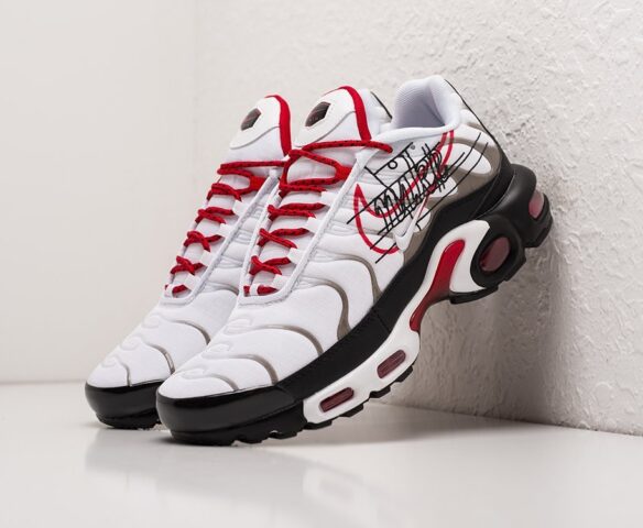 Nike air max shop plus tn white red